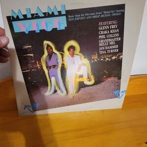 Miami Vice Soundtrack Vinyl Record